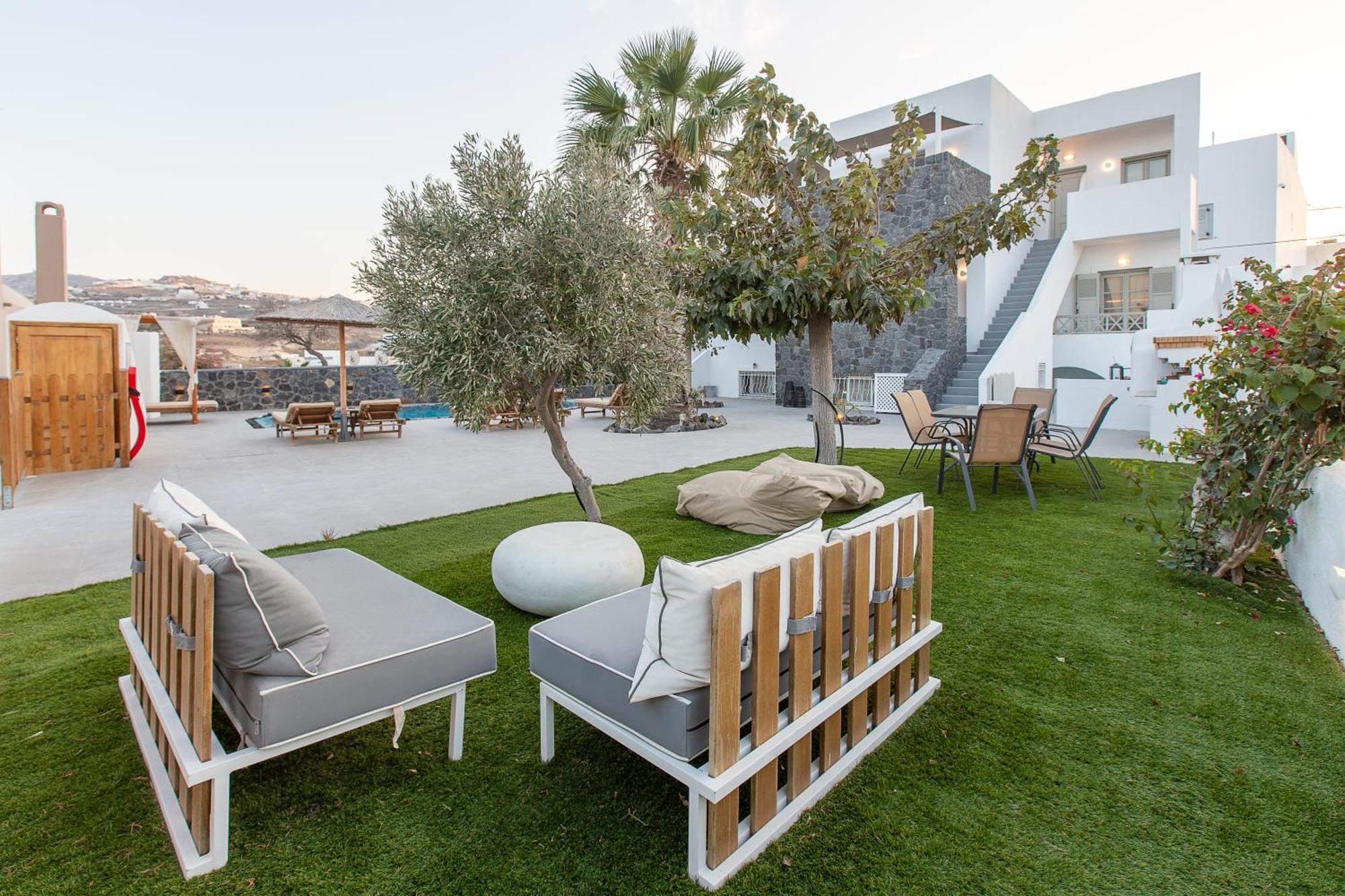Santorini Garden Homes Мессария Экстерьер фото